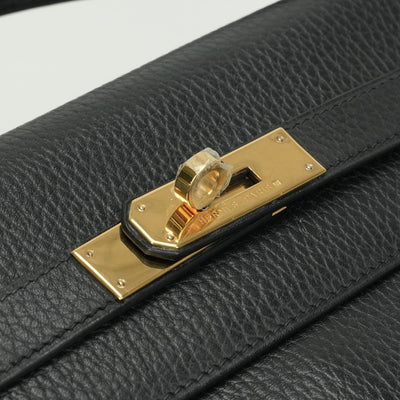 エルメス HERMES ケリー32 ケリー 32 バッグ トートバッグ アルデンヌ ノワール ブラック Black 黒 ゴールド金具