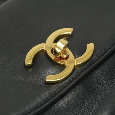 CHANEL 샤넬 체인 배낭 Matelass? 가방 배낭 배낭 배낭 램 스킨 블랙 블랙 골드 메탈웨어 Matelass? 코코 마크 백팩