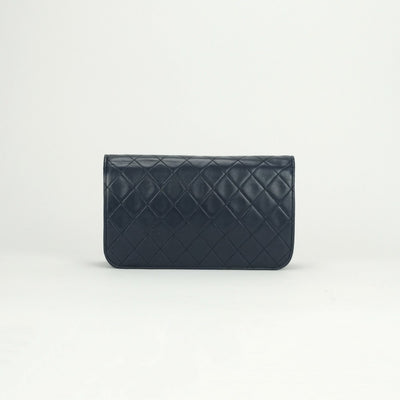 CHANEL 샤넬 Matelass? 가방 숄더백 램스 피부 해군 해군 금 금속 피팅 CHANEL Matelass? 램스킨 코코 마크