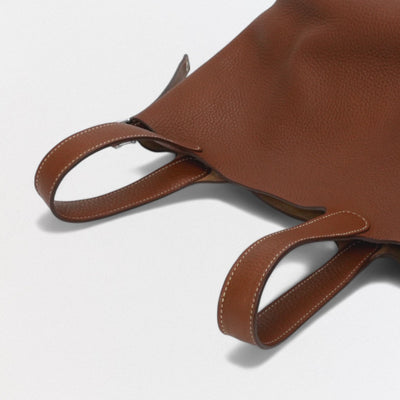 エルメス HERMES ピコタンロックPM ピコタンロック PM ピコタンPM ピコタンロック18 バッグ トートバッグ トリヨンクレマンス Gold ゴールド ブラウン Brown 茶 シルバー金具 ハンドバッグ