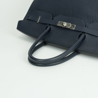 HERMES HERMES Birkin 40 Birkin 40 Bag, Tote Bag, Togo, Blue Nuit, Blue, Navy, Silver Fittings