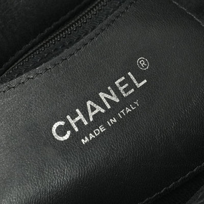 CHANEL 샤넬 Matelass? 가방, 토트 백, 숄더백, 가죽, 검은 색, 검은 색, 검은 색, 금속 피팅
