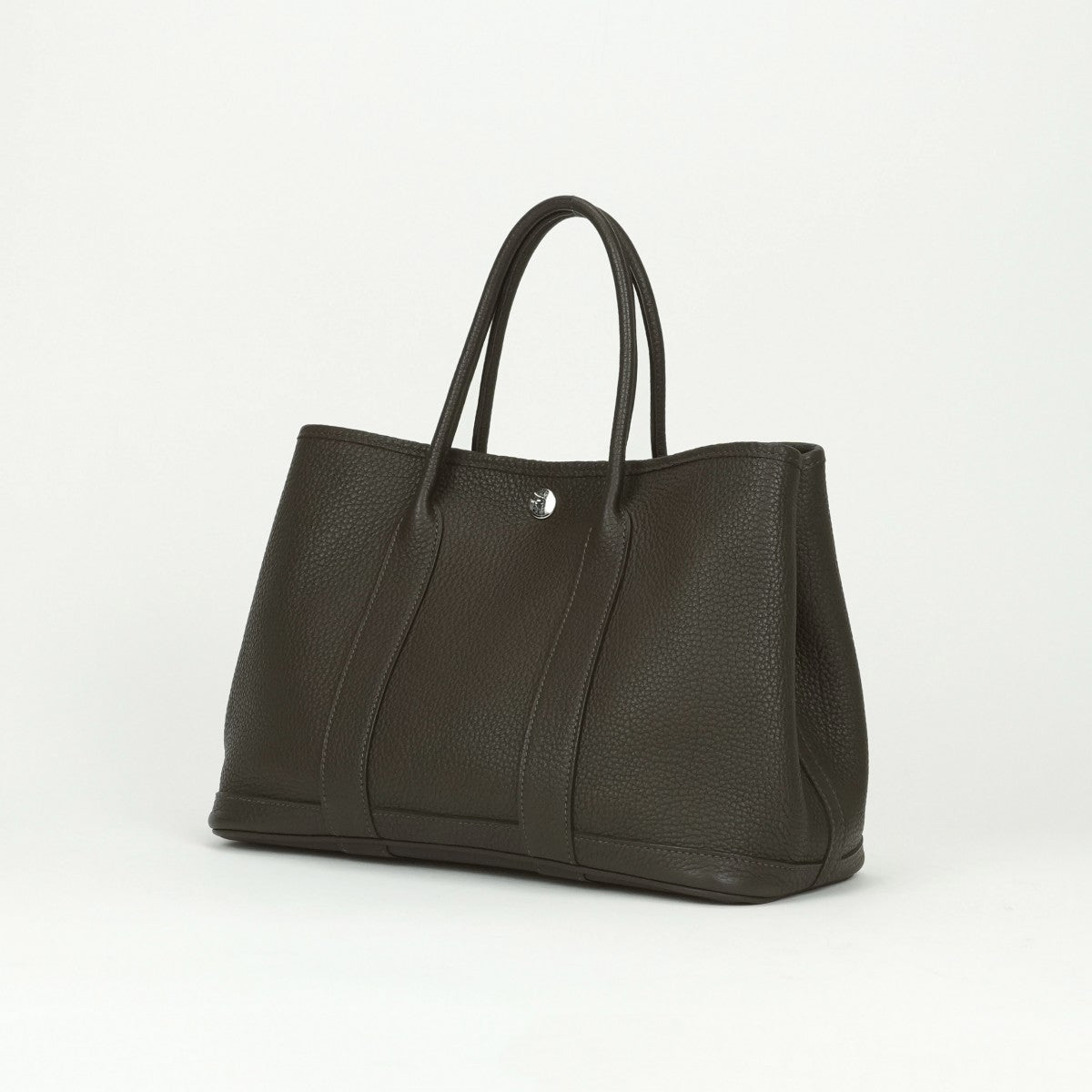 HERMES HERMES Garden party TPM Garden party TPM Garden party 30 Garden party Bag Tote Bag Negonda Evanne Ebaine Brown Brown Silver Hardware