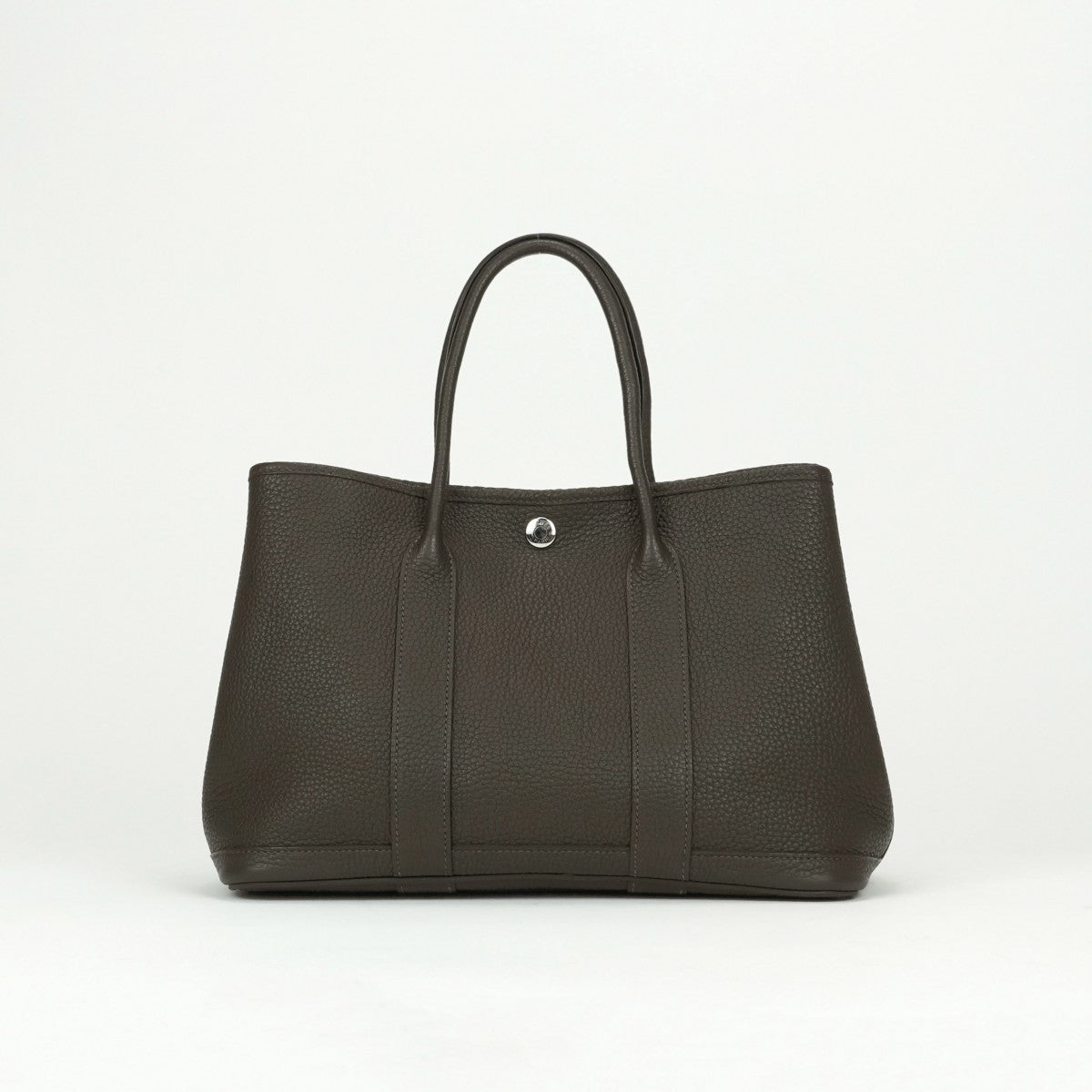HERMES HERMES Garden party TPM Garden party TPM Garden party 30 Garden party Bag Tote Bag Negonda Evanne Ebaine Brown Brown Silver Hardware