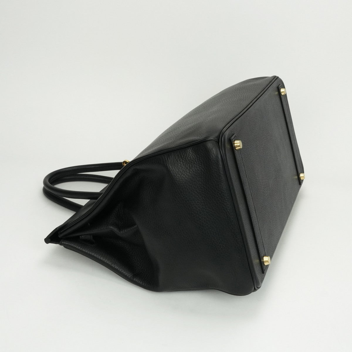 HERMES HERMES Birkin 40 Birkin 40 Bag, tote bag, Ardennes, noir, black, gold fittings