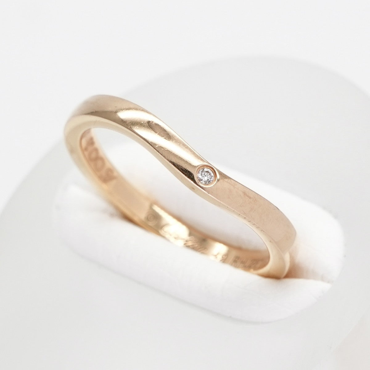 CARTIER Cartier Ballerina Wedding Ring Ballerina Wedding Ring BALLERINE Wedding BAND Ring Pt950/750PG Silver Pink Gold Diamond Ring Wedding Ring Marriage Ring Platinum Pink Gold