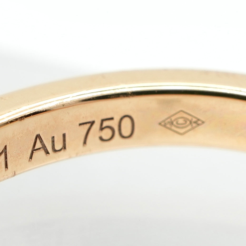 CARTIER Cartier Ballerina Wedding Ring Ballerina Wedding Ring BALLERINE Wedding BAND Ring Pt950/750PG Silver Pink Gold Diamond Ring Wedding Ring Marriage Ring Platinum Pink Gold