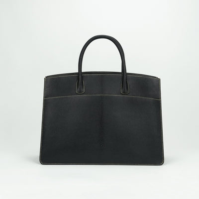エルメス HERMES ホワイトバスGM ホワイトバス GM バッグ トートバッグ シェーブルコロマンデル ノワール 黒 ゴールド金具