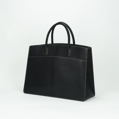 エルメス HERMES ホワイトバスGM ホワイトバス GM バッグ トートバッグ シェーブルコロマンデル ノワール 黒 ゴールド金具