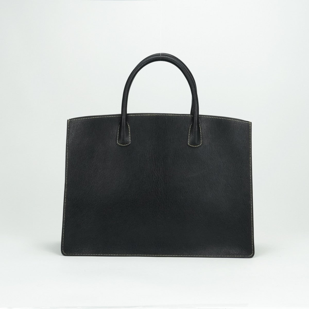 エルメス HERMES ホワイトバスGM ホワイトバス GM バッグ トートバッグ シェーブルコロマンデル ノワール 黒 ゴールド金具