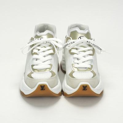 LOUIS VUITTON LOUIS VUITTON Run 55 Run 55 Sneakers Shoes Mixed Material White White