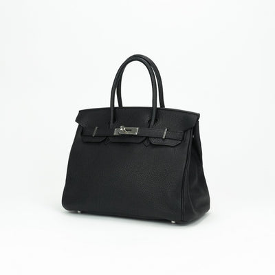 HERMES HERMES Birkin 30 Birkin 30 Tote bag Togo Noir Black Silver hardware