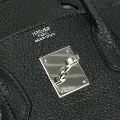 HERMES HERMES Birkin 30 Birkin 30 Tote bag Togo Noir Black Silver hardware