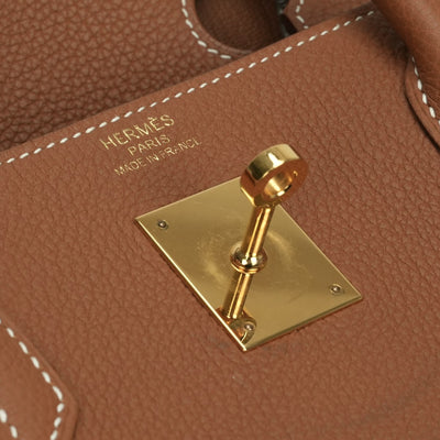エルメス HERMES バーキン40 バーキン 40 バッグ トートバッグ トゴ ゴールド Gold ブラウン brown 茶 ゴールド金具 ハンドバッグ