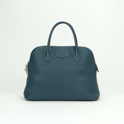 エルメス HERMES ボリード35 ボリード 35 バッグ トートバッグ ショルダーバッグ トリヨンクレマンス コルヴェール ブルー 青 シルバー金具