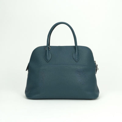 エルメス HERMES ボリード35 ボリード 35 バッグ トートバッグ ショルダーバッグ トリヨンクレマンス コルヴェール ブルー 青 シルバー金具