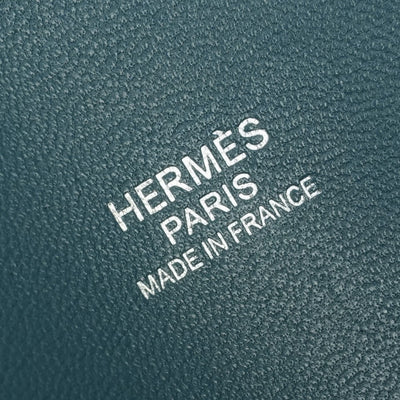 エルメス HERMES ボリード35 ボリード 35 バッグ トートバッグ ショルダーバッグ トリヨンクレマンス コルヴェール ブルー 青 シルバー金具