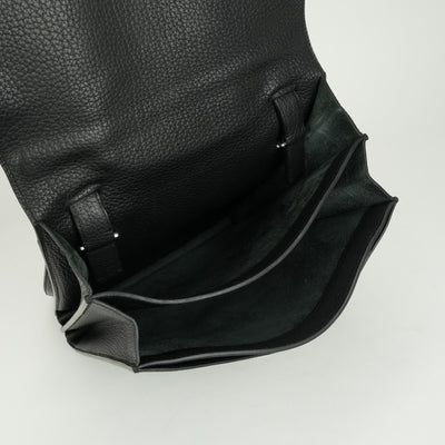 エルメス HERMES サックアデペッシュDPLG サックアデ ペッシュ DPLG バッグ ショルダーバッグ フィヨルド ノワール ブラック 黒 シルバー金具 ビジネスケース
