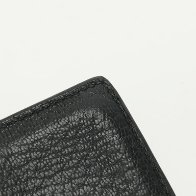 HERMES HERMES Bearn mini Bearn Mini Wallet Bifold Wallet Mini Wallet Mini Wallet Chevre Noir Black Silver Hardware