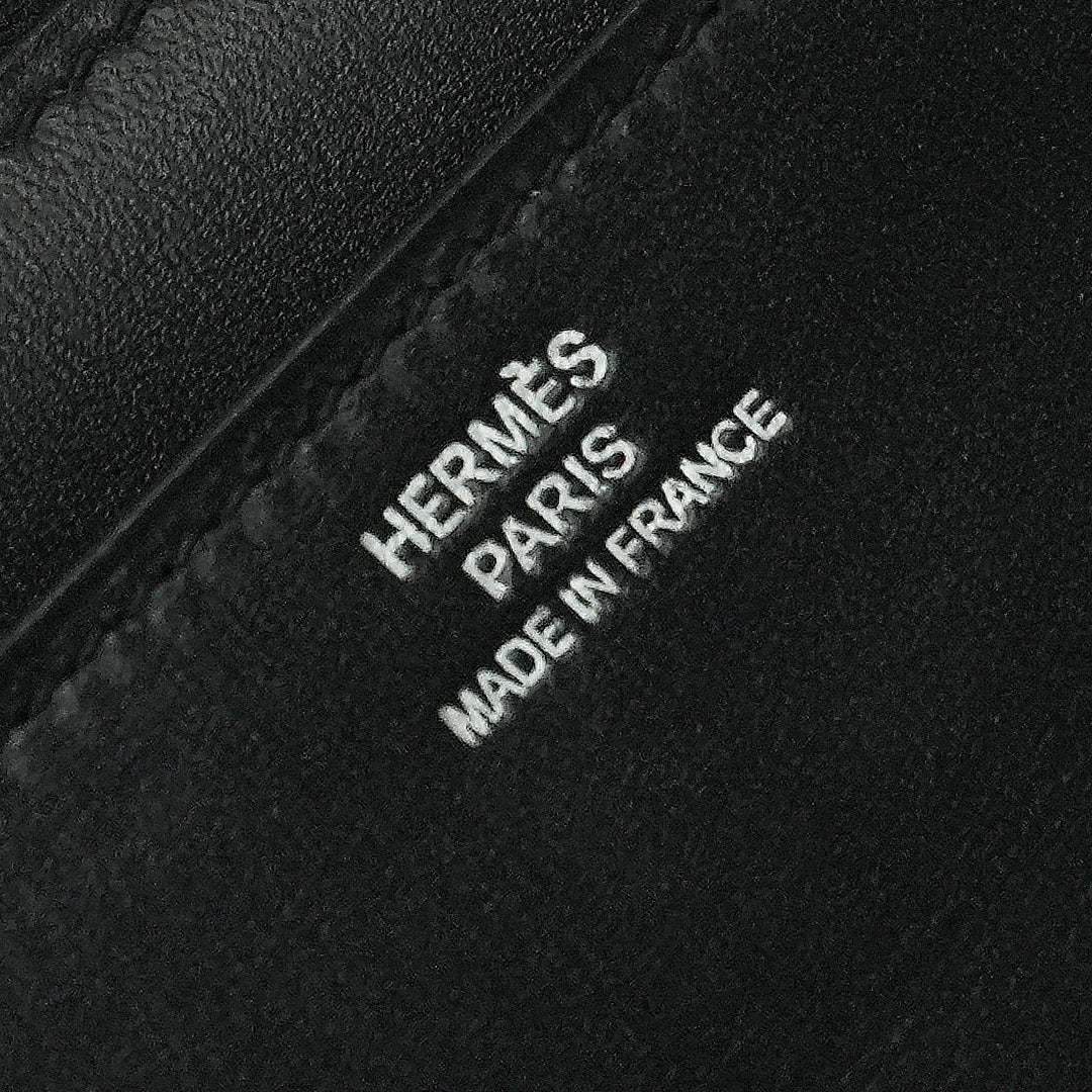 エルメス HERMES コンスタンスロング コンスタンス ロング 財布 長財布 ロングウォレット ボックスカーフ ノワール ブラック 黒 シルバー金具