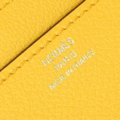 エルメス HERMES コンスタンスロングトゥーゴー コンスタンスロング トゥーゴー 財布 長財布 ロングウォレット エバーカラー サン イエロー 黄色 シルバー金具 エヴァーカラー