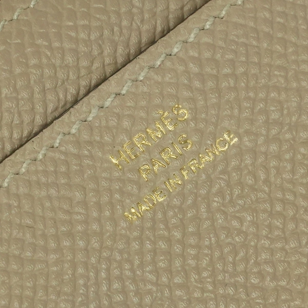 エルメス HERMES コンスタンスロング コンスタンス ロング ヴェルソ 財布 長財布 ロングウォレット エプソン トレンチ ナチュラル ベージュ系 ブラウン系 茶 ゴールド金具 ヴォーエプソン