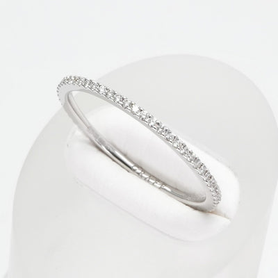 グラフ GRAFF エタニティリング フルエタニティ リング 指輪 750WG ホワイトゴールド ダイヤリング 結婚指輪 マリッジリング プラチナ フルエタニティ