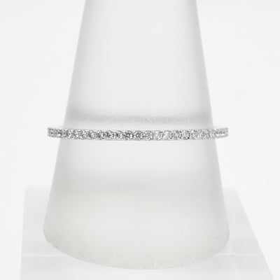 グラフ GRAFF エタニティリング フルエタニティ リング 指輪 750WG ホワイトゴールド ダイヤリング 結婚指輪 マリッジリング プラチナ フルエタニティ