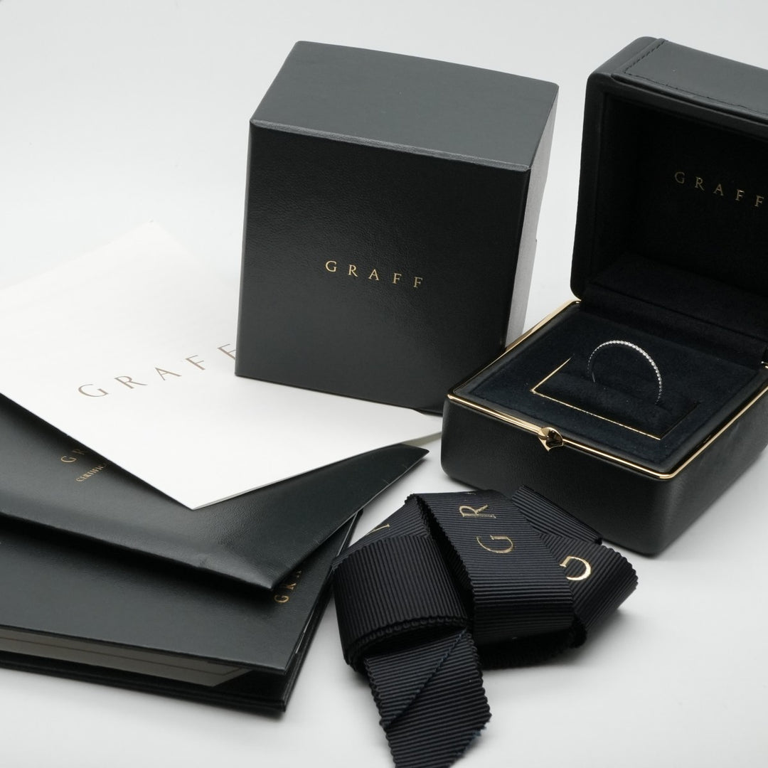 グラフ GRAFF エタニティリング フルエタニティ リング 指輪 750WG