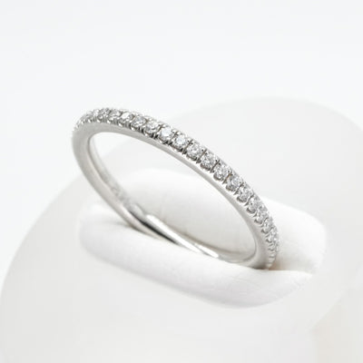 HARRY WINSTON HARRY WINSTON Bell Bundling Full Eternity Ring Bell by Harry Winston Ring Pt950 Silver Diamond Ring Wedding Ring Platinum