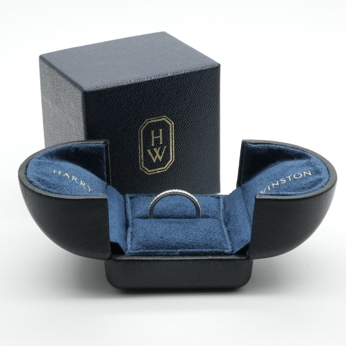HARRY WINSTON HARRY WINSTON Bell Bundling Full Eternity Ring Bell by Harry Winston Ring Pt950 Silver Diamond Ring Wedding Ring Platinum