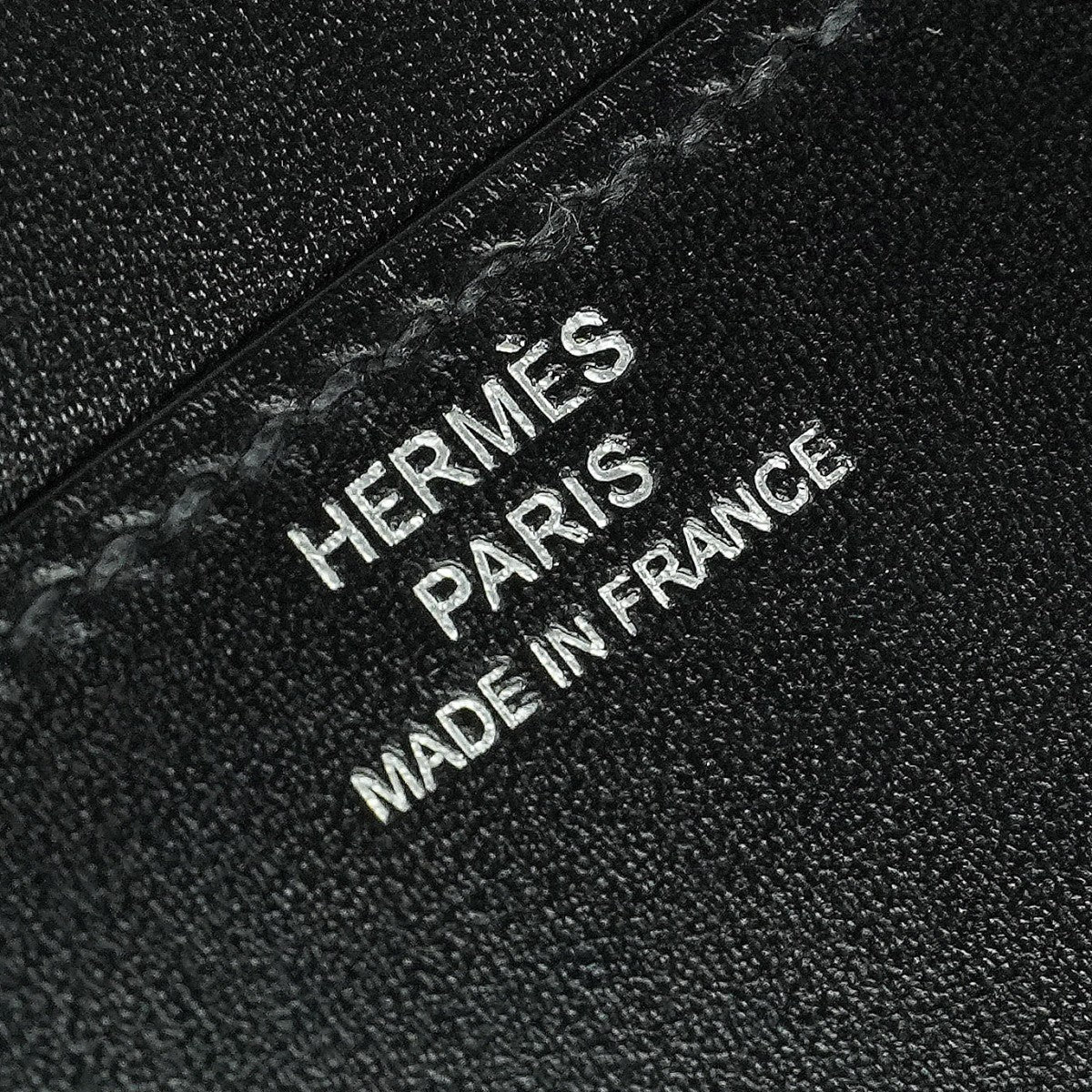 エルメス HERMES コンスタンスロング コンスタンス ロング 財布 長財布 ロングウォレット ボックスカーフ ノワール ブラック 黒 シルバー金具