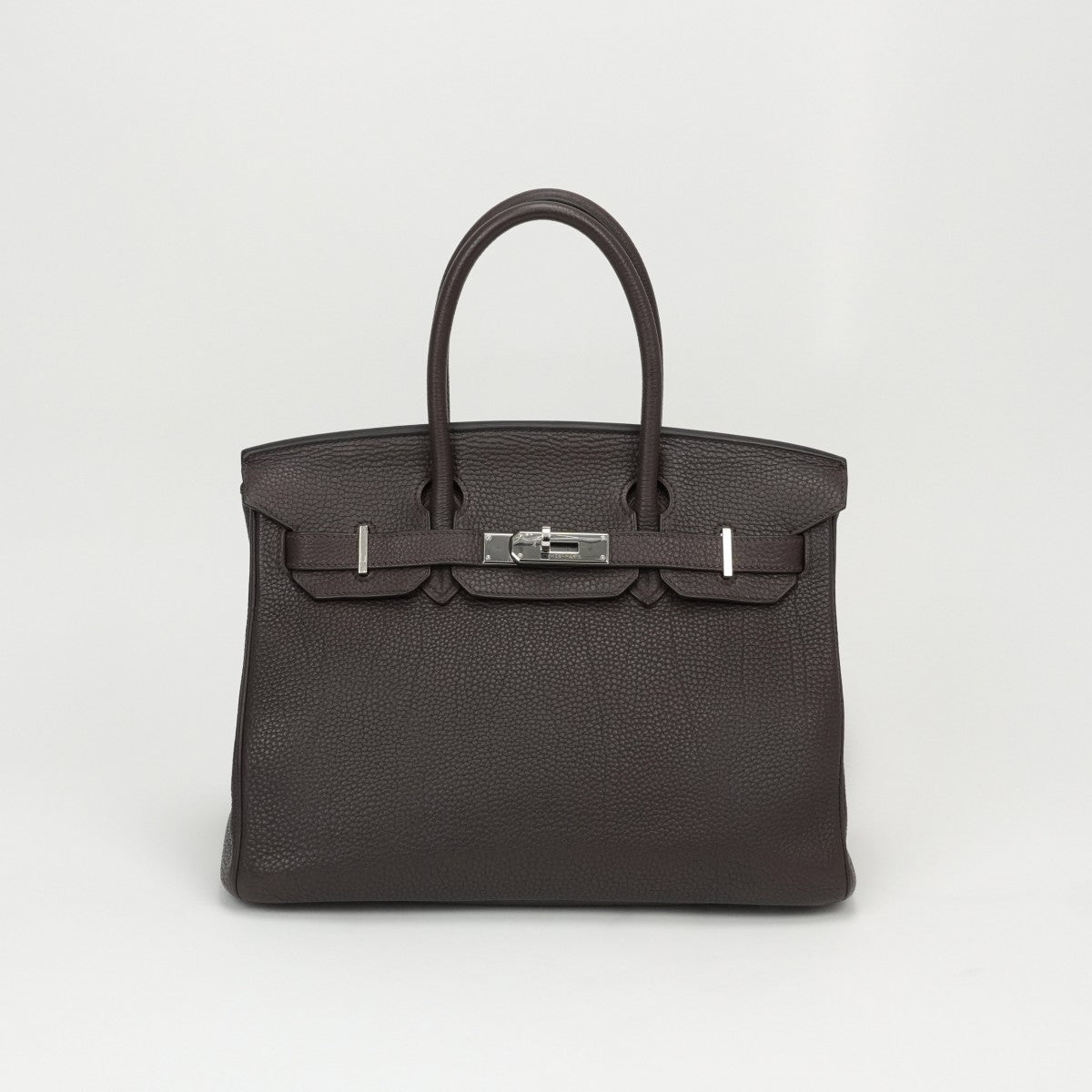 HERMES HERMES Birkin 30 Birkin 30 Tote bag Togo Chocolat Chocolat Brown Brown Silver hardware