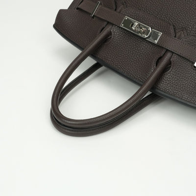 HERMES HERMES Birkin 30 Birkin 30 Tote bag Togo Chocolat Chocolat Brown Brown Silver hardware