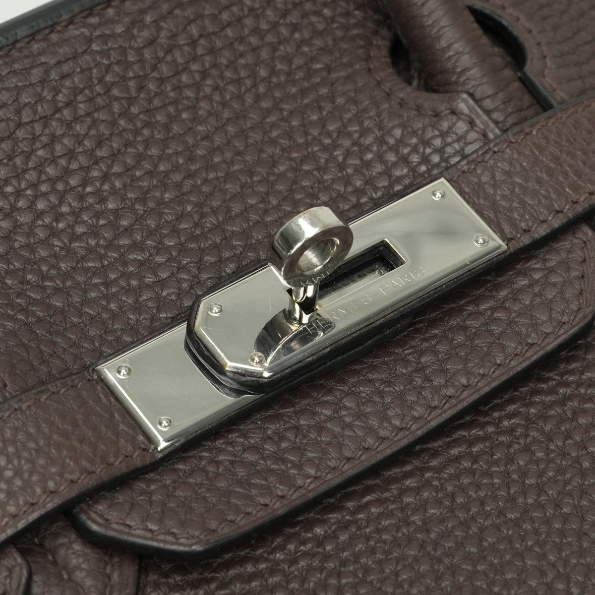 HERMES HERMES Birkin 30 Birkin 30 Tote bag Togo Chocolat Chocolat Brown Brown Silver hardware