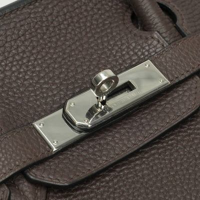 HERMES HERMES Birkin 30 Birkin 30 Tote bag Togo Chocolat Chocolat Brown Brown Silver hardware