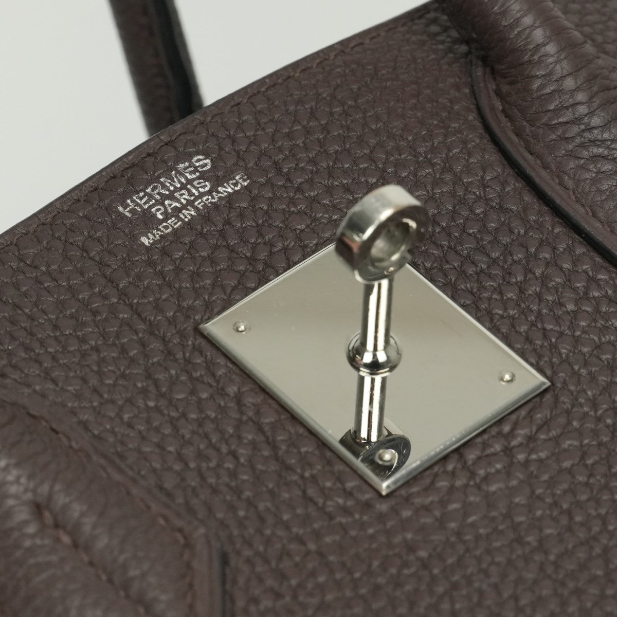 HERMES HERMES Birkin 30 Birkin 30 Tote bag Togo Chocolat Chocolat Brown Brown Silver hardware