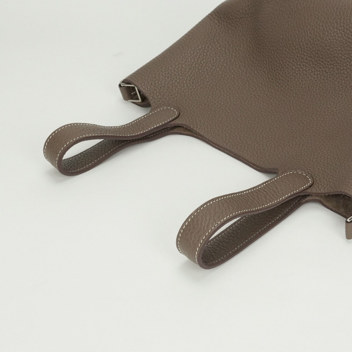 エルメス HERMES ピコタンロックPM ピコタンロック PM ピコタンロック18 バッグ トートバッグ トリヨンクレマンス エトゥープ グレージュ シルバー金具