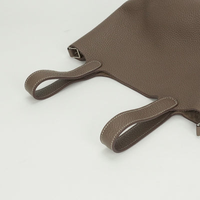 エルメス HERMES ピコタンロックPM ピコタンロック PM ピコタンロック18 バッグ トートバッグ トリヨンクレマンス エトゥープ グレージュ シルバー金具