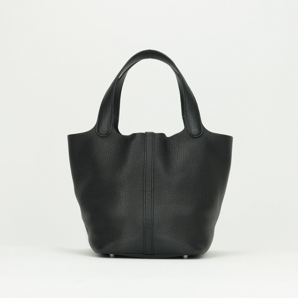 エルメス HERMES ピコタンロックMM ピコタンロック MM ピコタンロック22 バッグ トートバッグ トリヨンクレマンス ノワール ブラック 黒 シルバー金具
