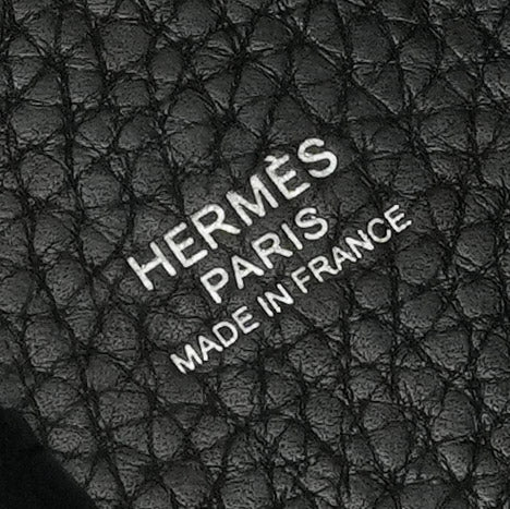 エルメス HERMES ピコタンロックMM ピコタンロック MM ピコタンロック22 バッグ トートバッグ トリヨンクレマンス ノワール ブラック 黒 シルバー金具