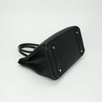 エルメス HERMES バーキン30 バーキン 30 バッグ トートバッグ トゴ ノワール noir ブラック Black 黒 シルバー金具