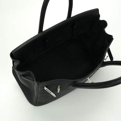 エルメス HERMES バーキン30 バーキン 30 バッグ トートバッグ トゴ ノワール noir ブラック Black 黒 シルバー金具