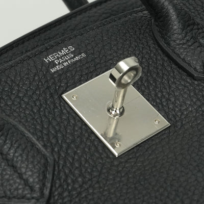 エルメス HERMES バーキン30 バーキン 30 バッグ トートバッグ トゴ ノワール noir ブラック Black 黒 シルバー金具