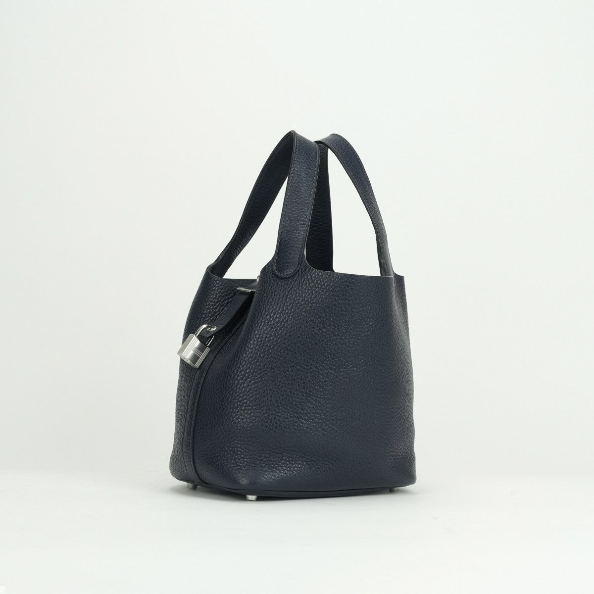 エルメス HERMES ピコタンロックPM ピコタンロック PM ピコタンPM ピコタンロック18 バッグ トートバッグ トリヨンクレマンス ブルーニュイ　Blue nuit ブルー　blue 青 シルバー金具