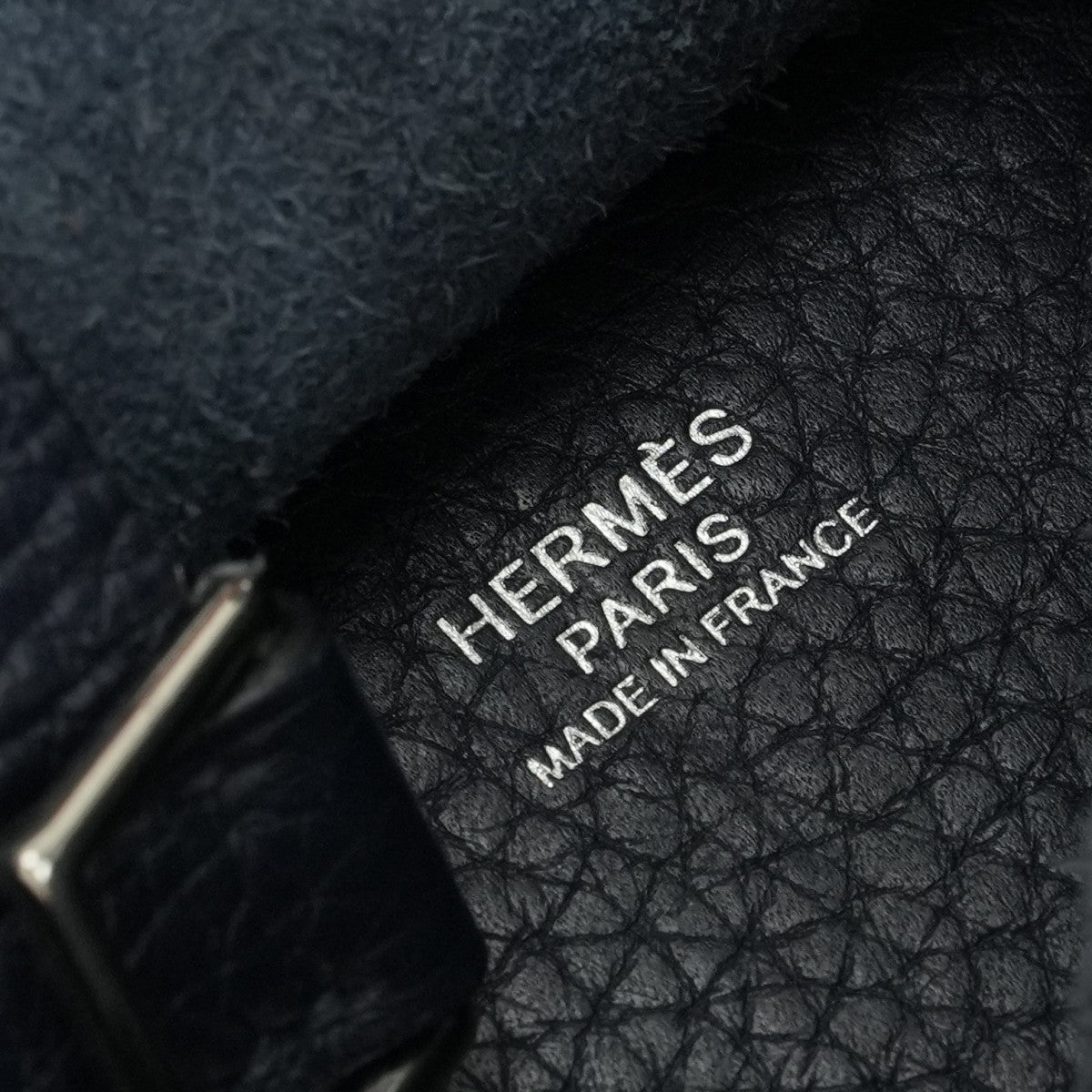 エルメス HERMES ピコタンロックPM ピコタンロック PM ピコタンPM ピコタンロック18 バッグ トートバッグ トリヨンクレマンス ブルーニュイ　Blue nuit ブルー　blue 青 シルバー金具