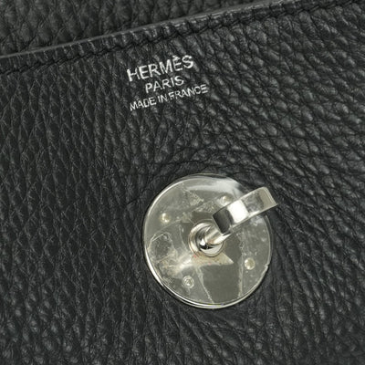 エルメス HERMES リンディ30 リンディ 30 バッグ トートバッグ ショルダーバッグ トリヨンクレマンス ノワール Noir エトゥープ Etoupe ブラック グレージュ Black 黒 シルバー金具
