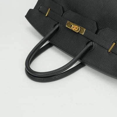HERMES HERMES Birkin 40 Birkin 40 Tote bag Togo Noir Black Gold hardware