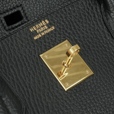 HERMES HERMES Birkin 40 Birkin 40 Tote bag Togo Noir Black Gold hardware