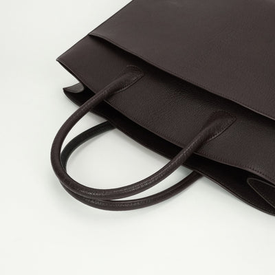 HERMES 헤르메스 Whitebus GM Whitebus GM 토트 백 코로마델 브라운 골드 하드웨어